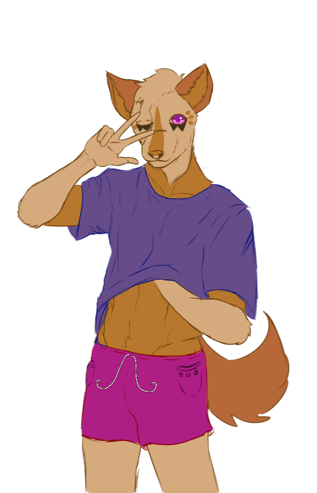 Bonez, my old fursona