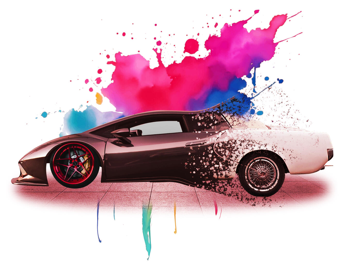 Car transition poster